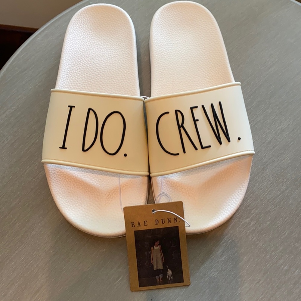 Rae Dunn I Do Crew Bridal Slides - Picture 2 of 6